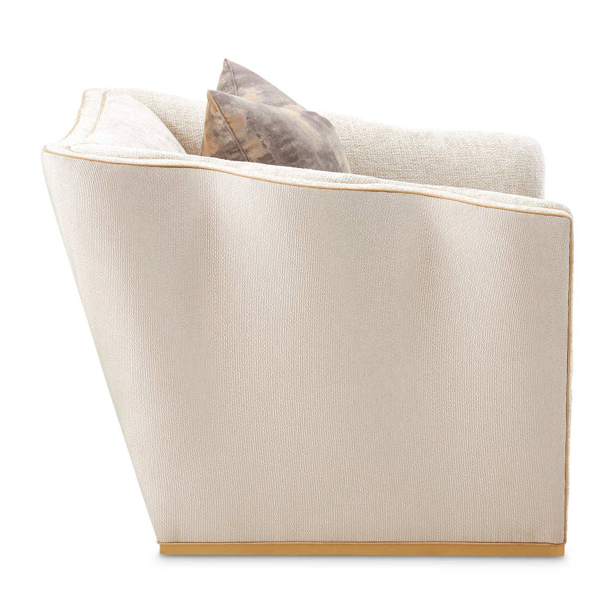 Michael Amini La Terrazza Matching Chair Light Champagne