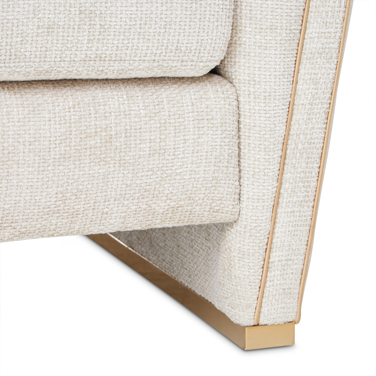 Michael Amini La Terrazza Matching Chair Light Champagne
