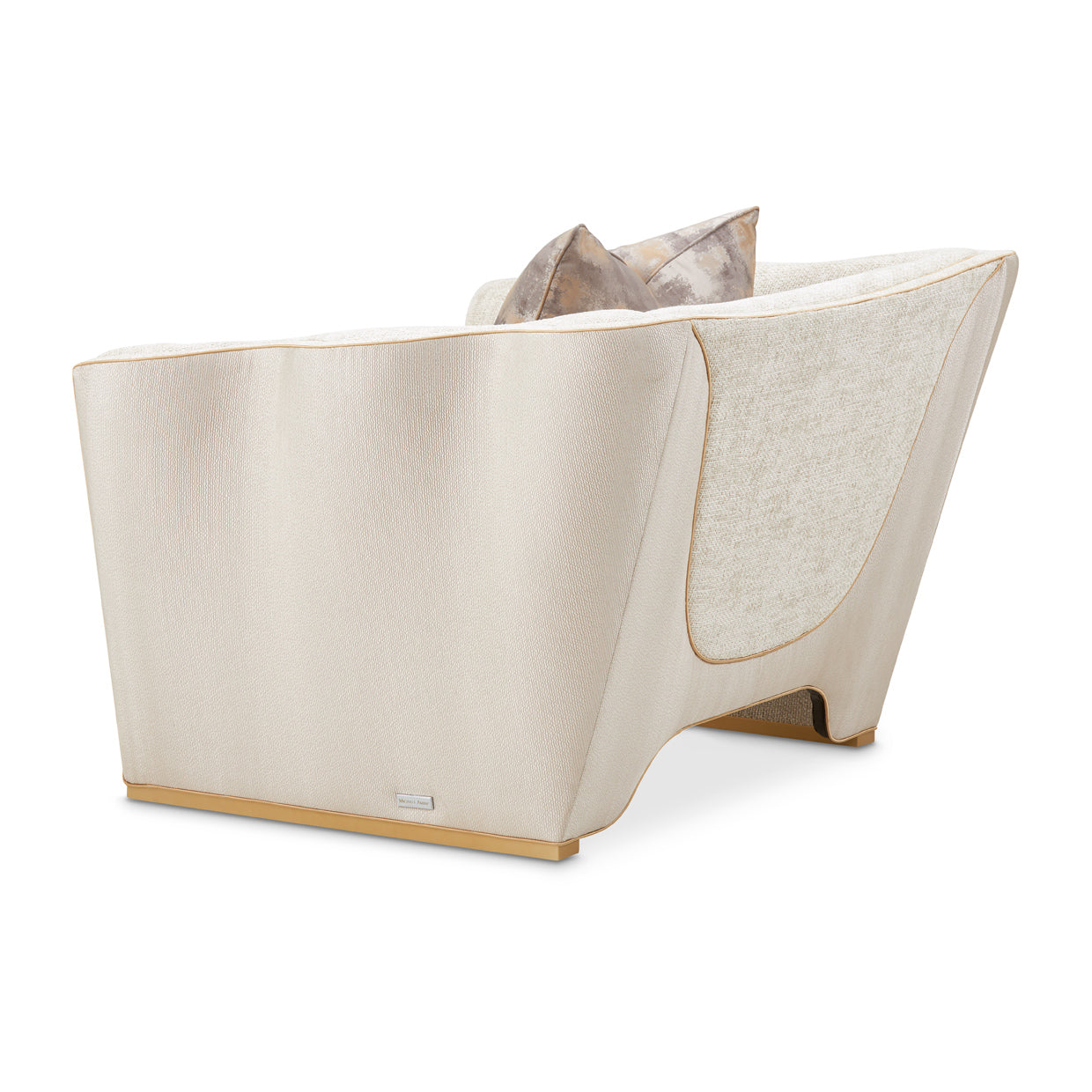 Michael Amini La Terrazza Matching Chair Light Champagne
