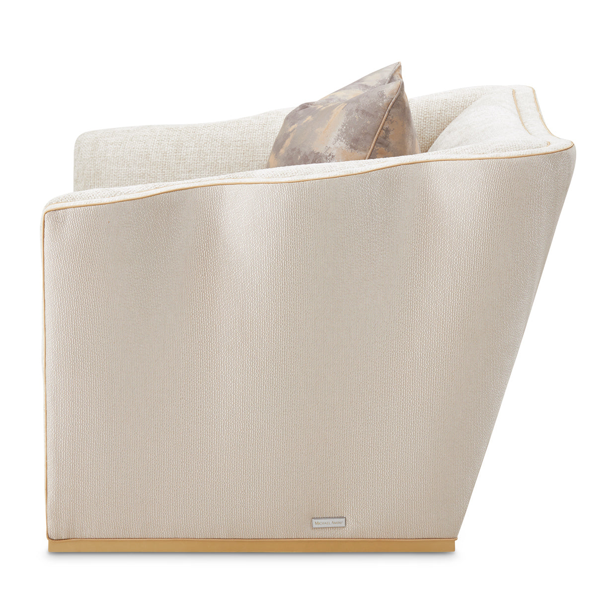 Michael Amini La Terrazza Matching Chair Light Champagne