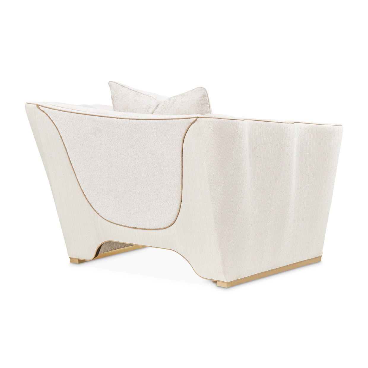 Michael Amini La Terrazza Matching Chair Light Champagne