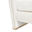 Michael Amini La Terrazza Matching Chair Light Champagne