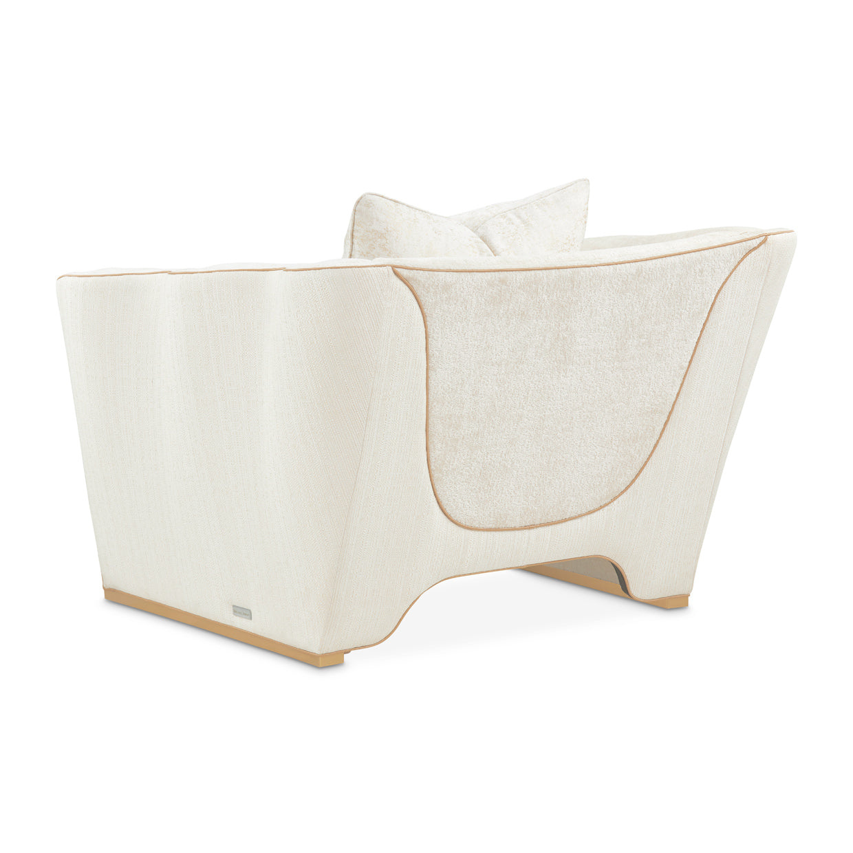 Michael Amini La Terrazza Matching Chair Light Champagne