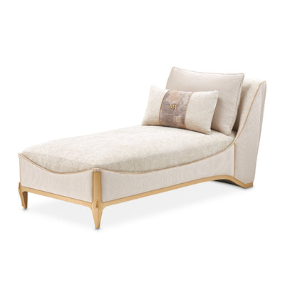 Michael Amini La Terrazza Chaise Light Champagne