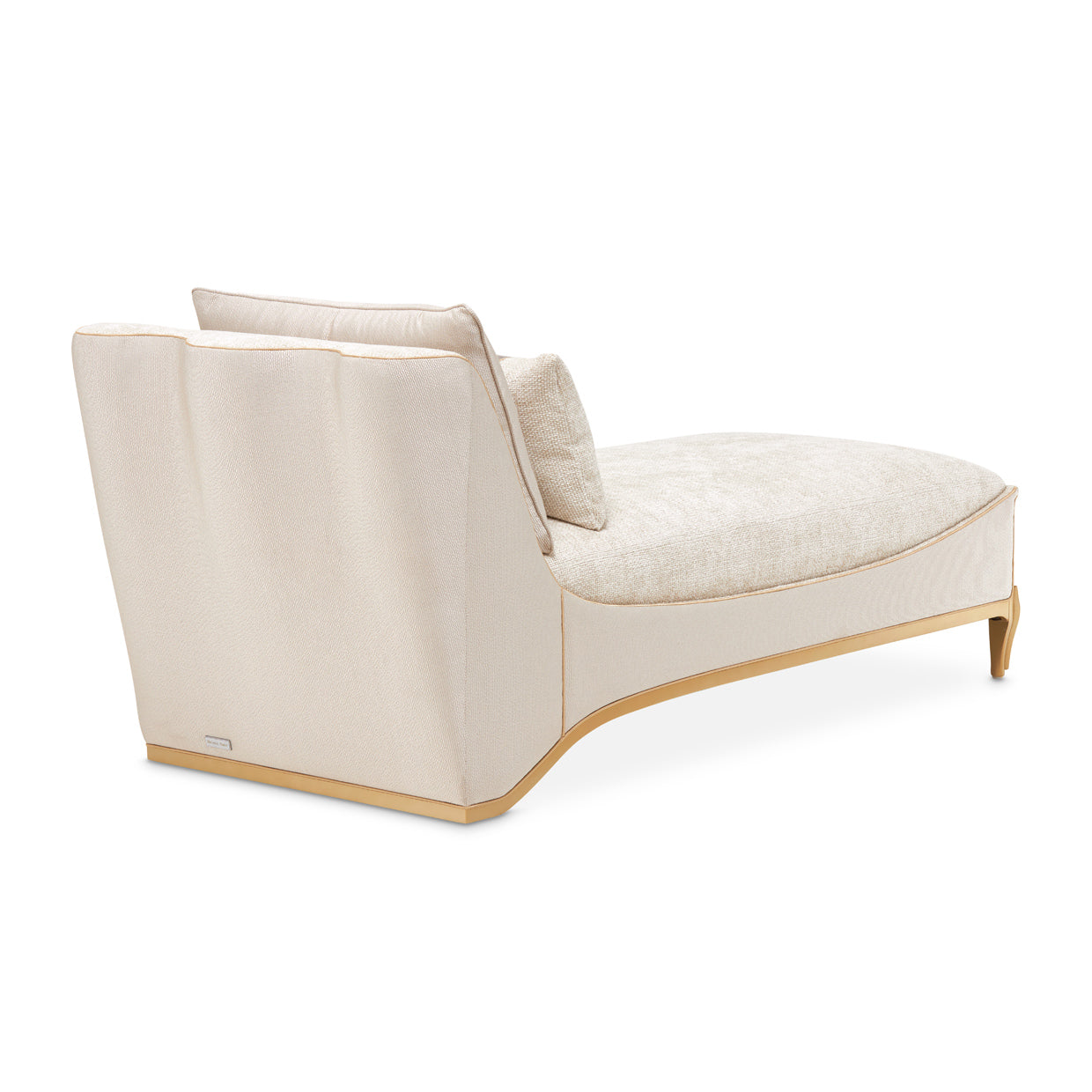 Michael Amini La Terrazza Chaise Light Champagne