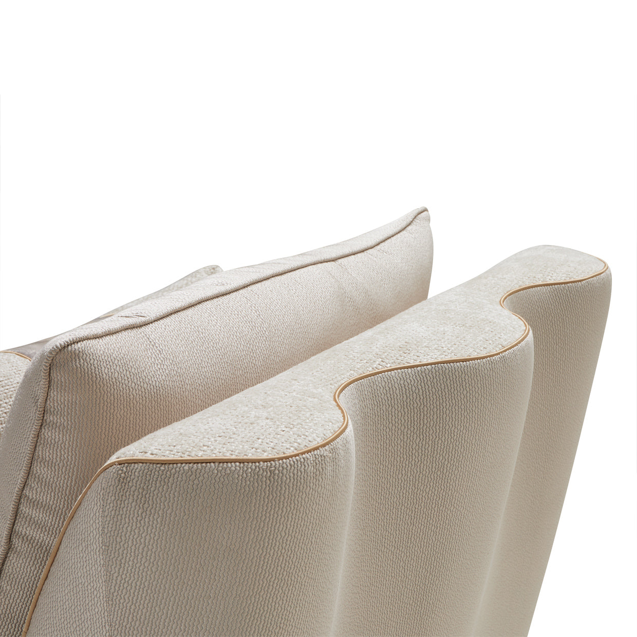 Michael Amini La Terrazza Chaise Light Champagne