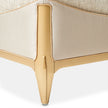 Michael Amini La Terrazza Chaise Light Champagne