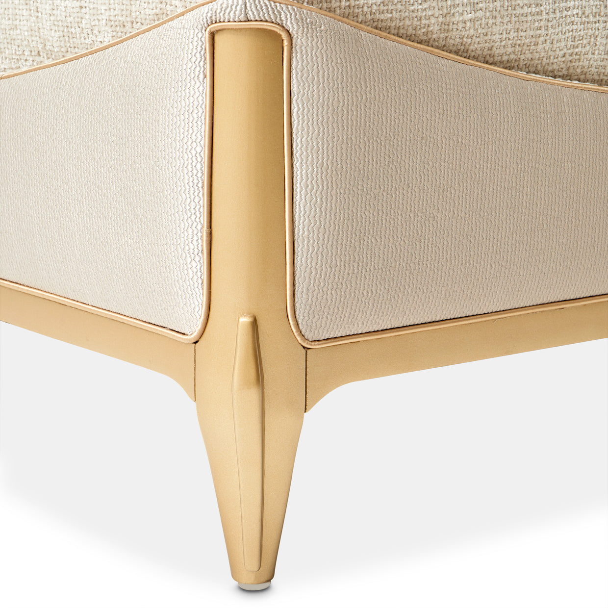 Michael Amini La Terrazza Chaise Light Champagne