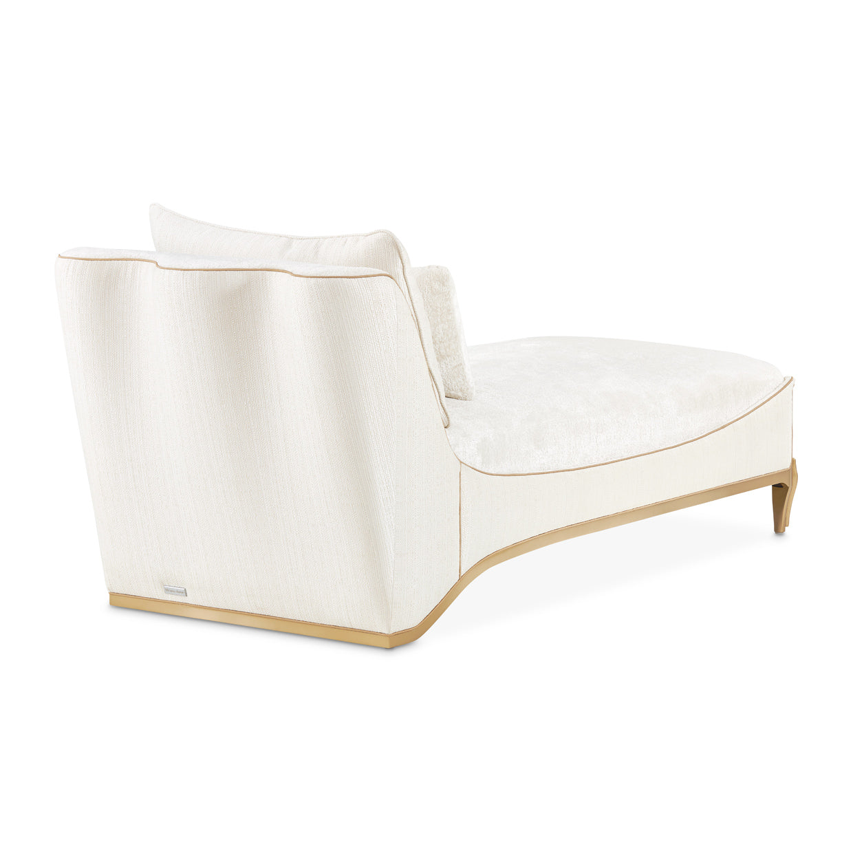Michael Amini La Terrazza Chaise Light Champagne