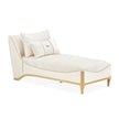 Michael Amini La Terrazza Chaise Light Champagne