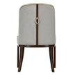 Michael Amini Houston Side Chair - Walnut