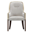 Michael Amini Houston Houston Assmebled Arm Chair Walnut