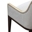 Michael Amini Houston Houston Assmebled Arm Chair Walnut