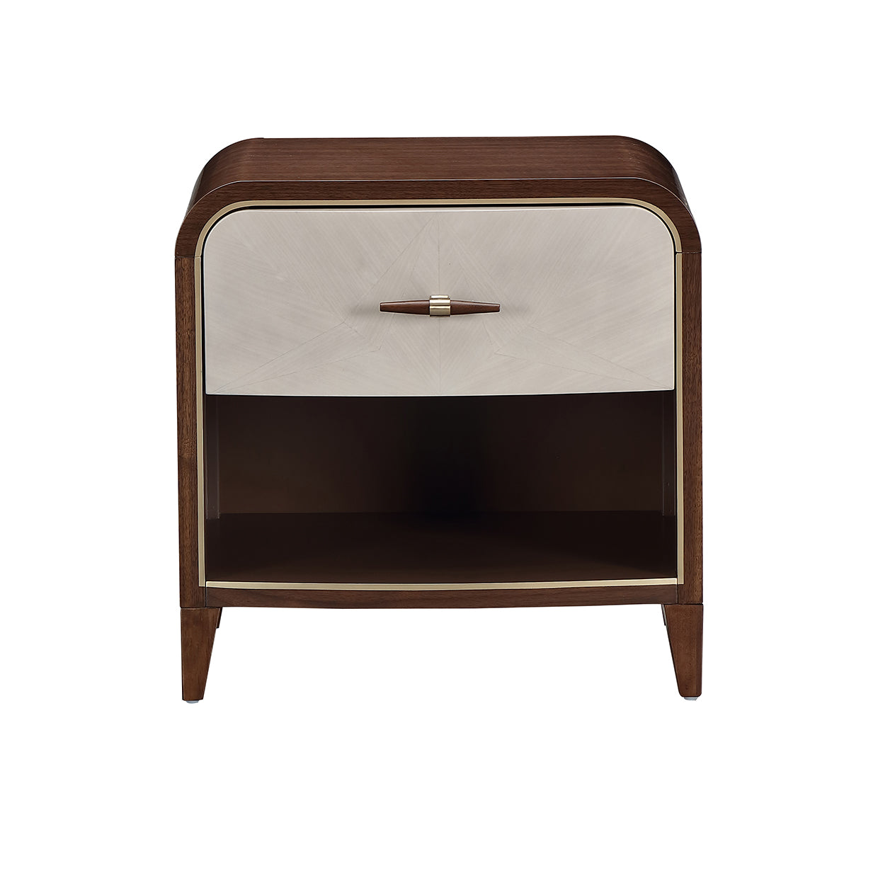 Michael Amini Houston 1-Drawer Nightstand