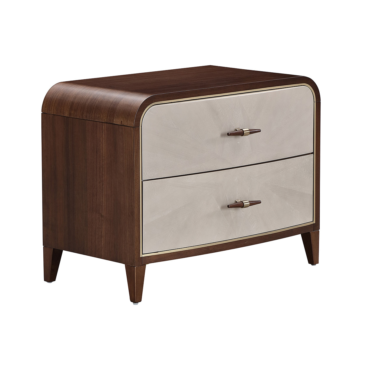 Michael Amini Houston 2-Drawer Nightstand