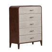 Michael Amini Houston Houston 5 Drawer Chest Walnut