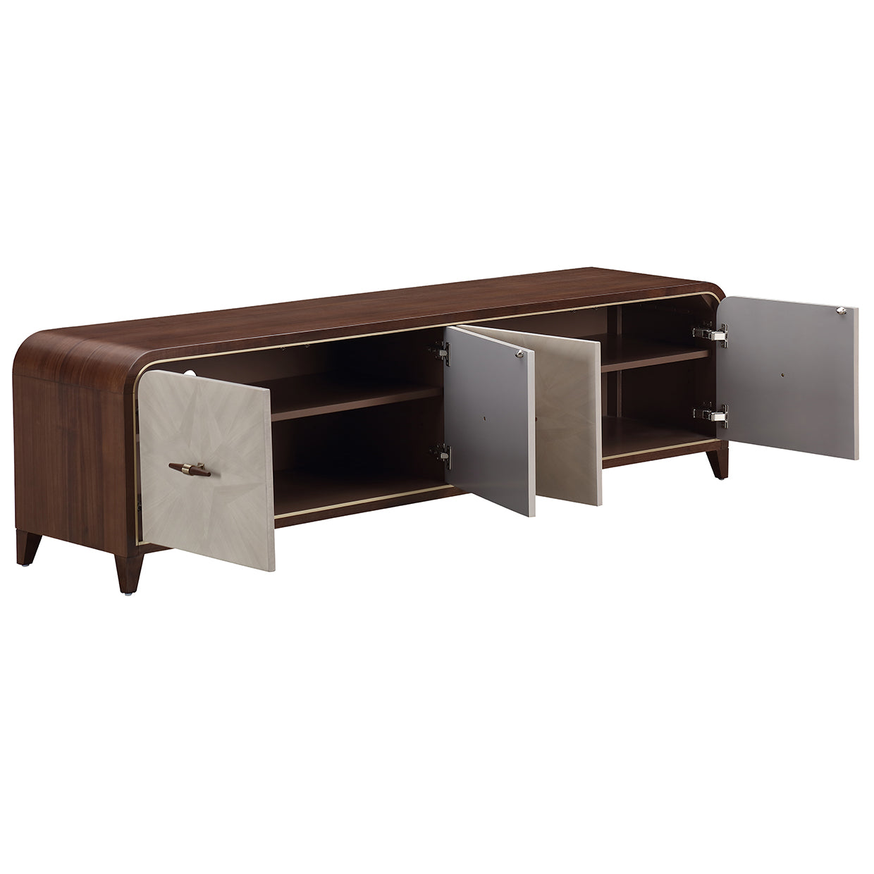 Michael Amini Houston Media Cabinet
