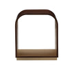 Michael Amini Houston End Table Walnut