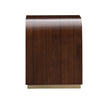Michael Amini Houston End Table Walnut
