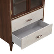 Michael Amini Houston Display Cabinet Walnut