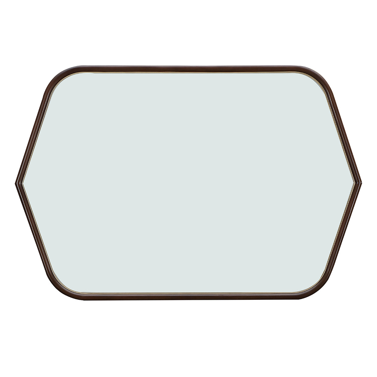 Michael Amini Houston Houston Wall Mirror Walnut