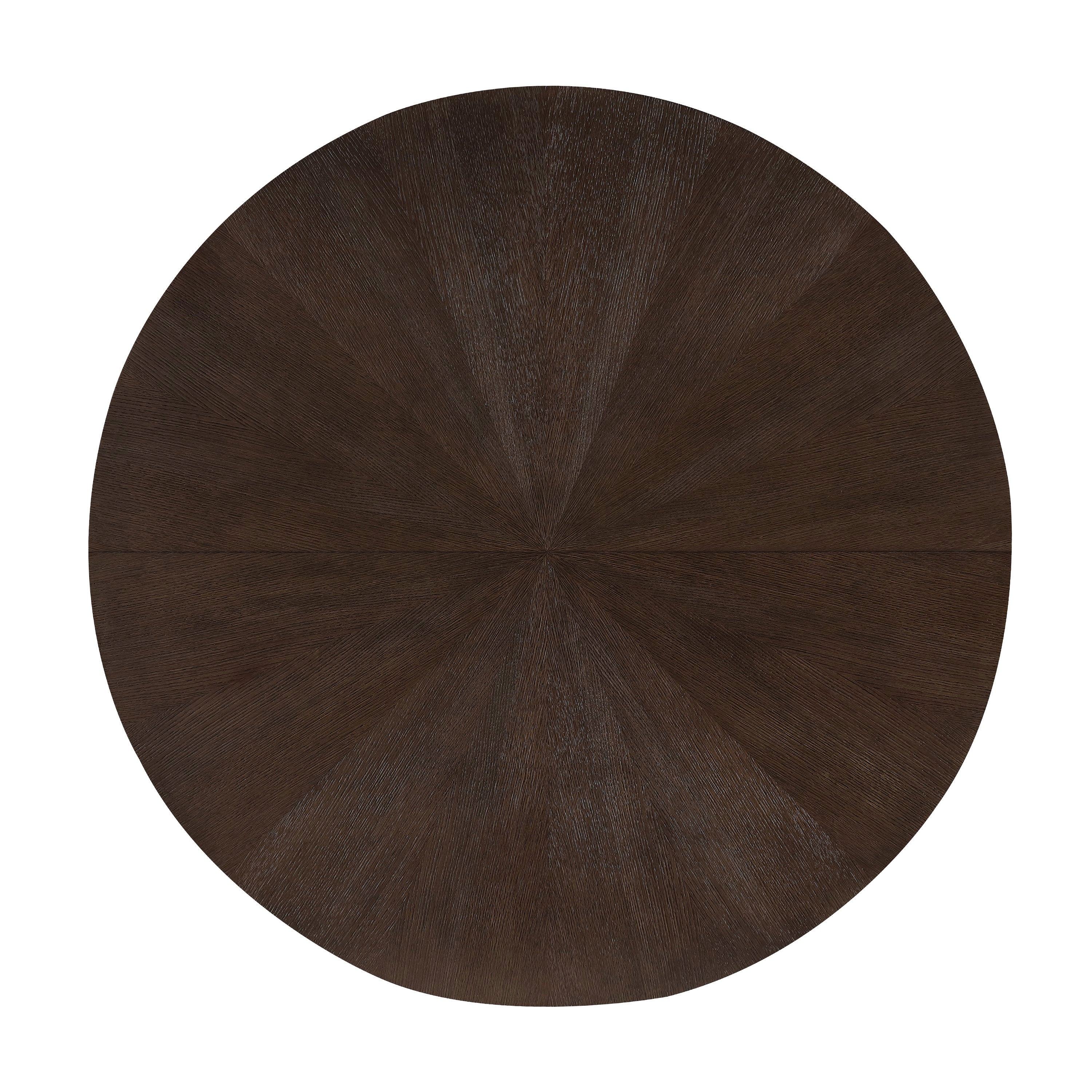 Michael Amini West Kensington Oval Dining Table - Medium Espresso