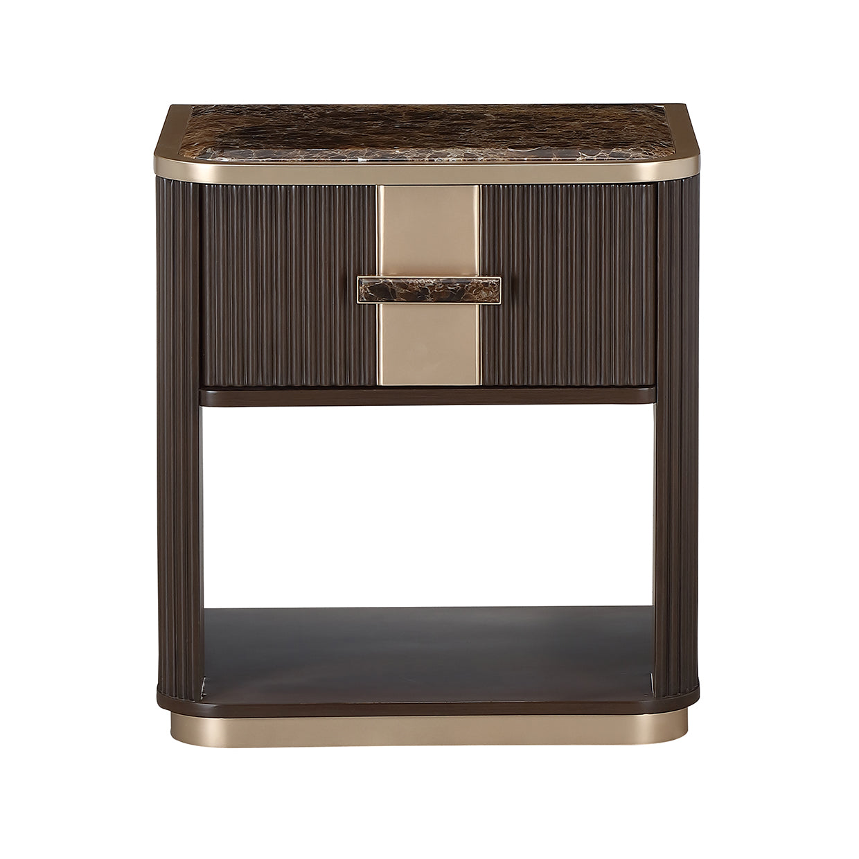 Michael Amini West Kensington 1-Drawer Nightstand