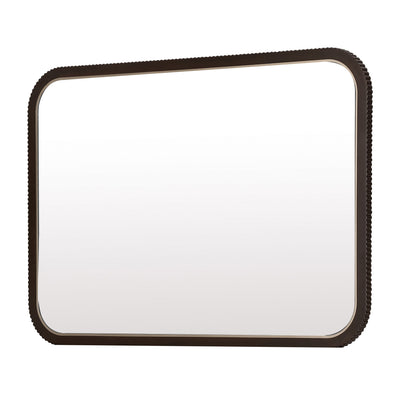 Michael Amini West Kensington Wall Mirror - Medium Espresso
