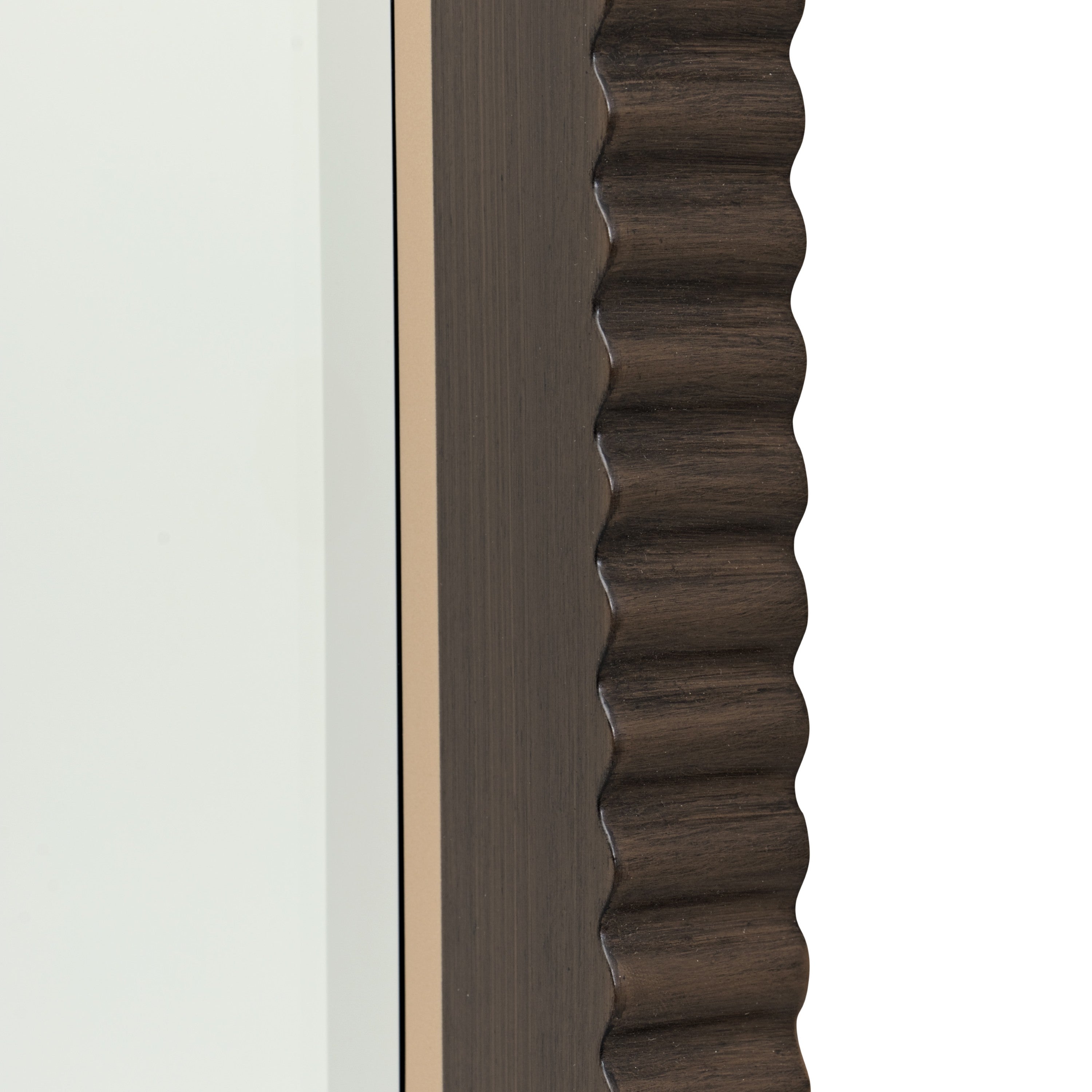 Michael Amini West Kensington Wall Mirror - Medium Espresso