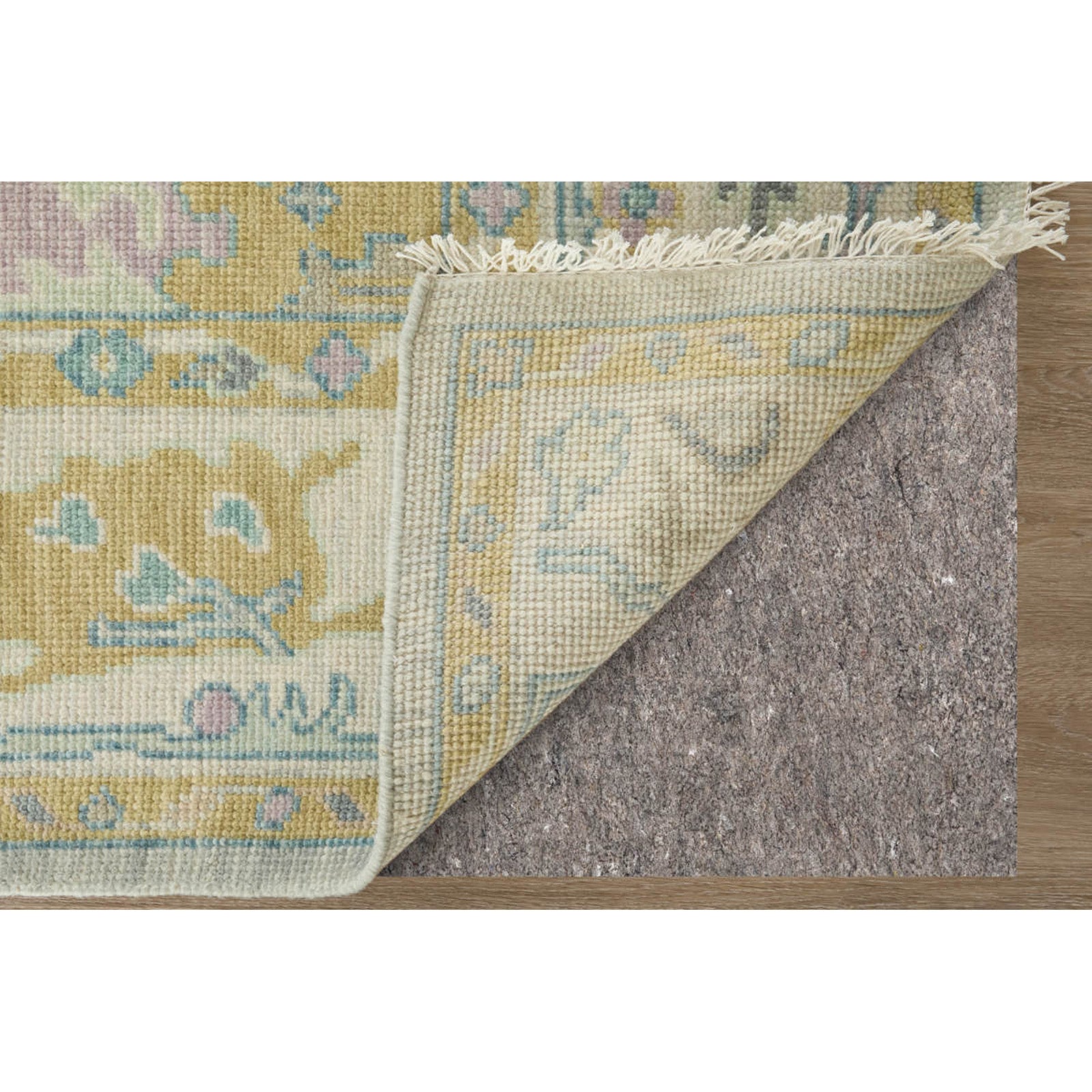 Feizy Karina 6791F Traditional Persian in Gray/Purple/Gold