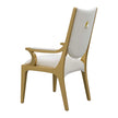 Michael Amini Scotts Square Dining Arm Chair