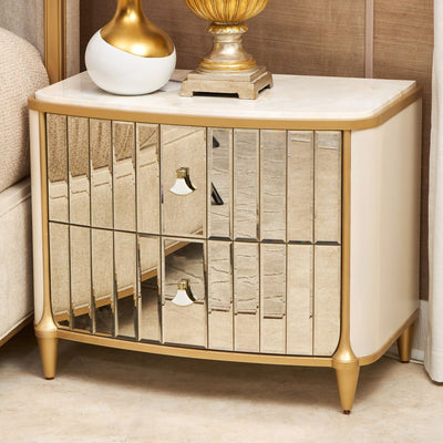 Michael Amini Scotts Square Nightstand