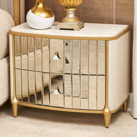 Michael Amini Scotts Square Nightstand