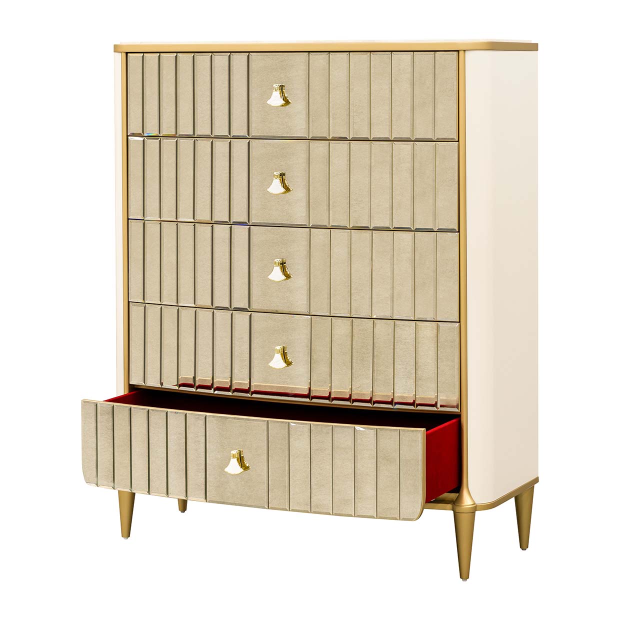 Michael Amini Scotts Square 5-Drawer Chest