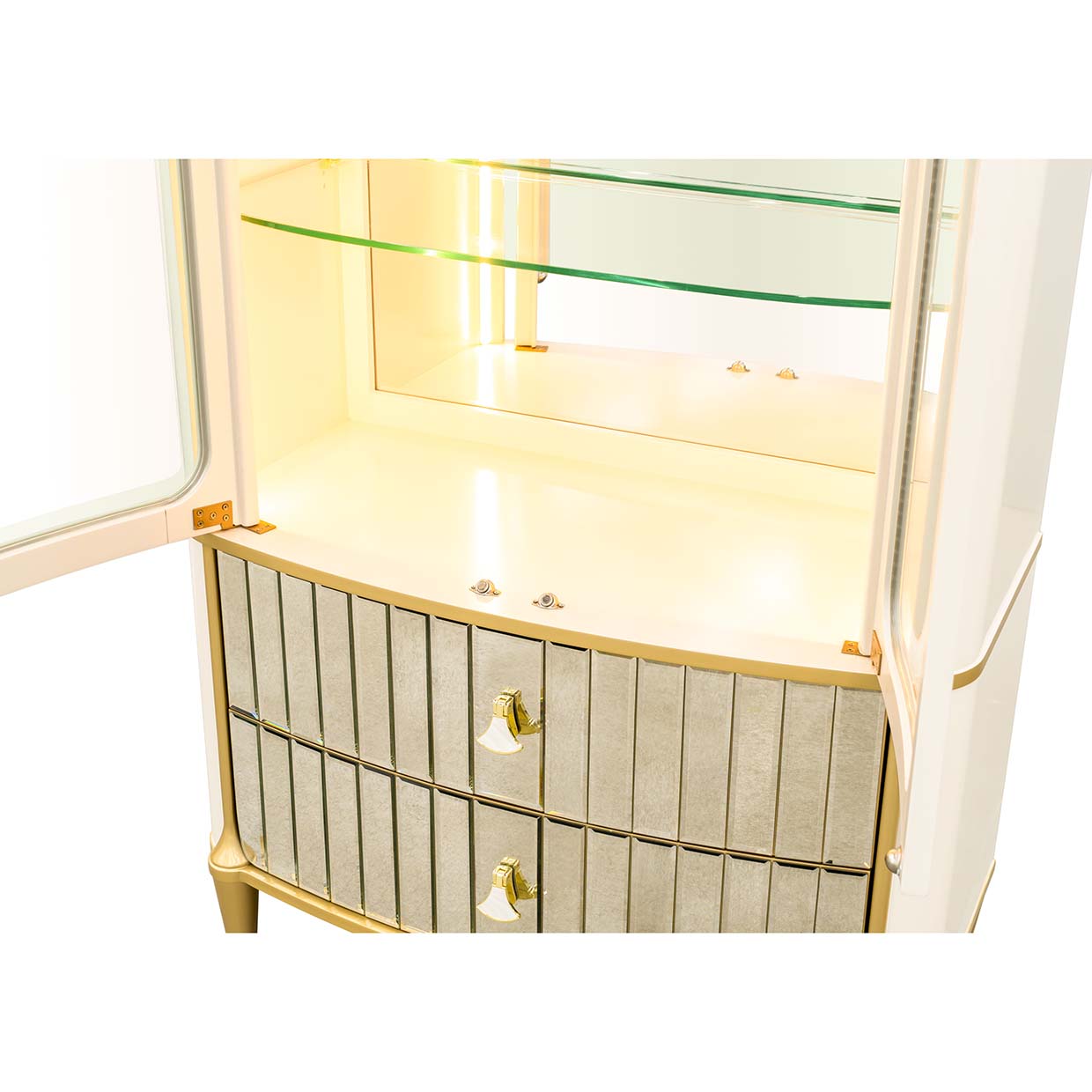 Michael Amini Scotts Square Display Cabinet