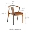 Euro Style Blanche Side Chair - Set of 1