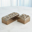 Global Views Bronze Pebbles Box