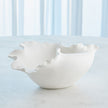 Global Views Matte White Folios Bowl