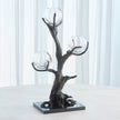 Global Views Natural Iron Monterey Vase Holder