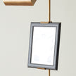 Global Views Display Floor Lamp-Brass