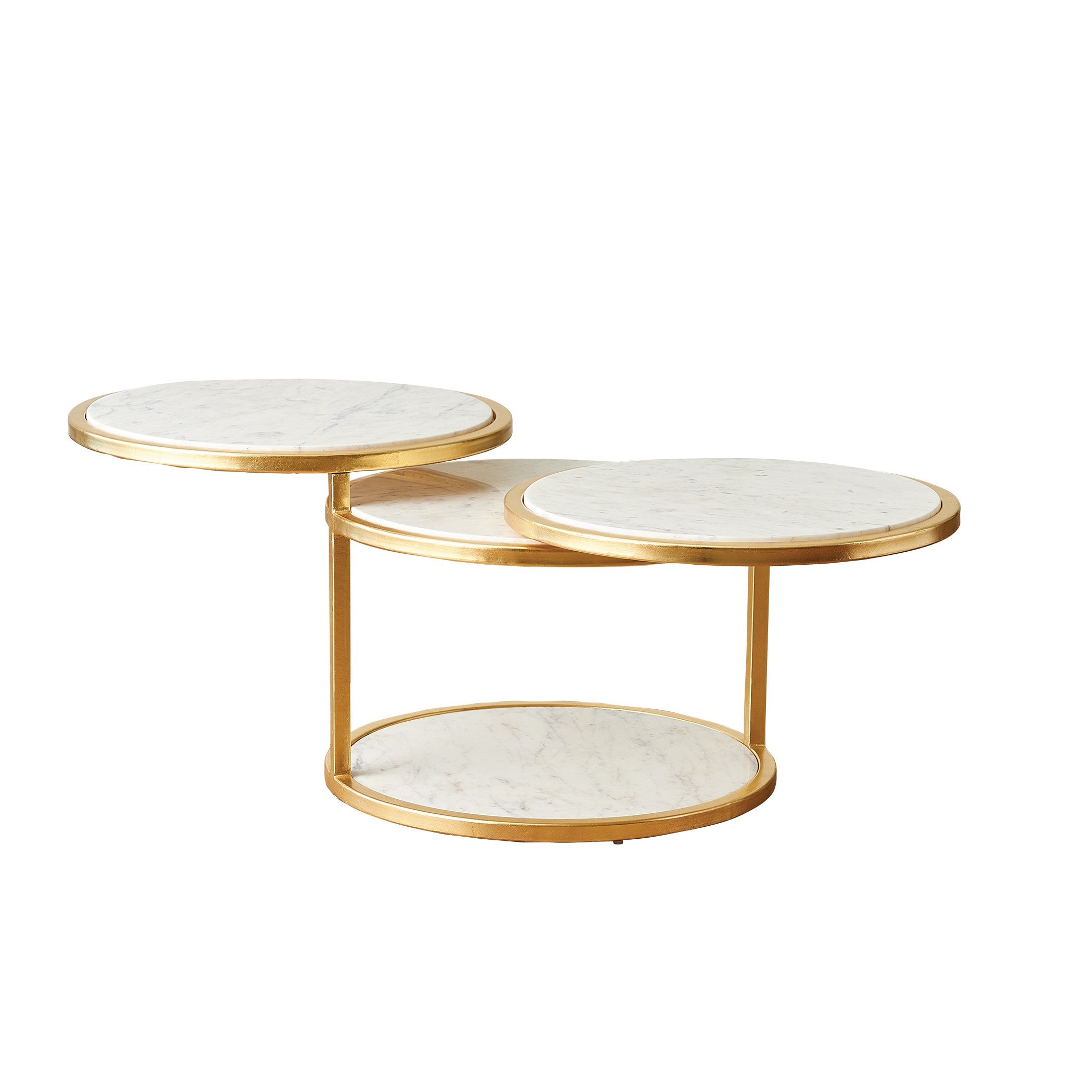 Global Views Eclipse Cocktail Table-Dawn