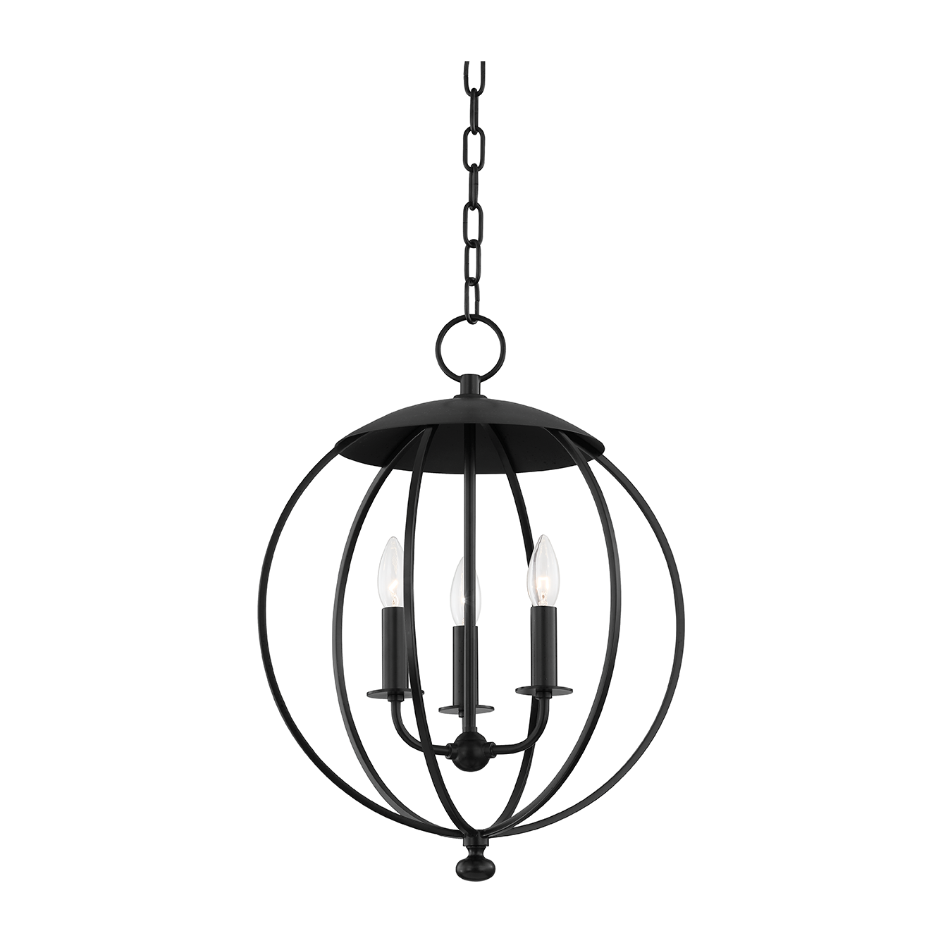 Hudson Valley Lighting Wesley 3 Light 16.5 inch Lantern Ceiling Light DSC