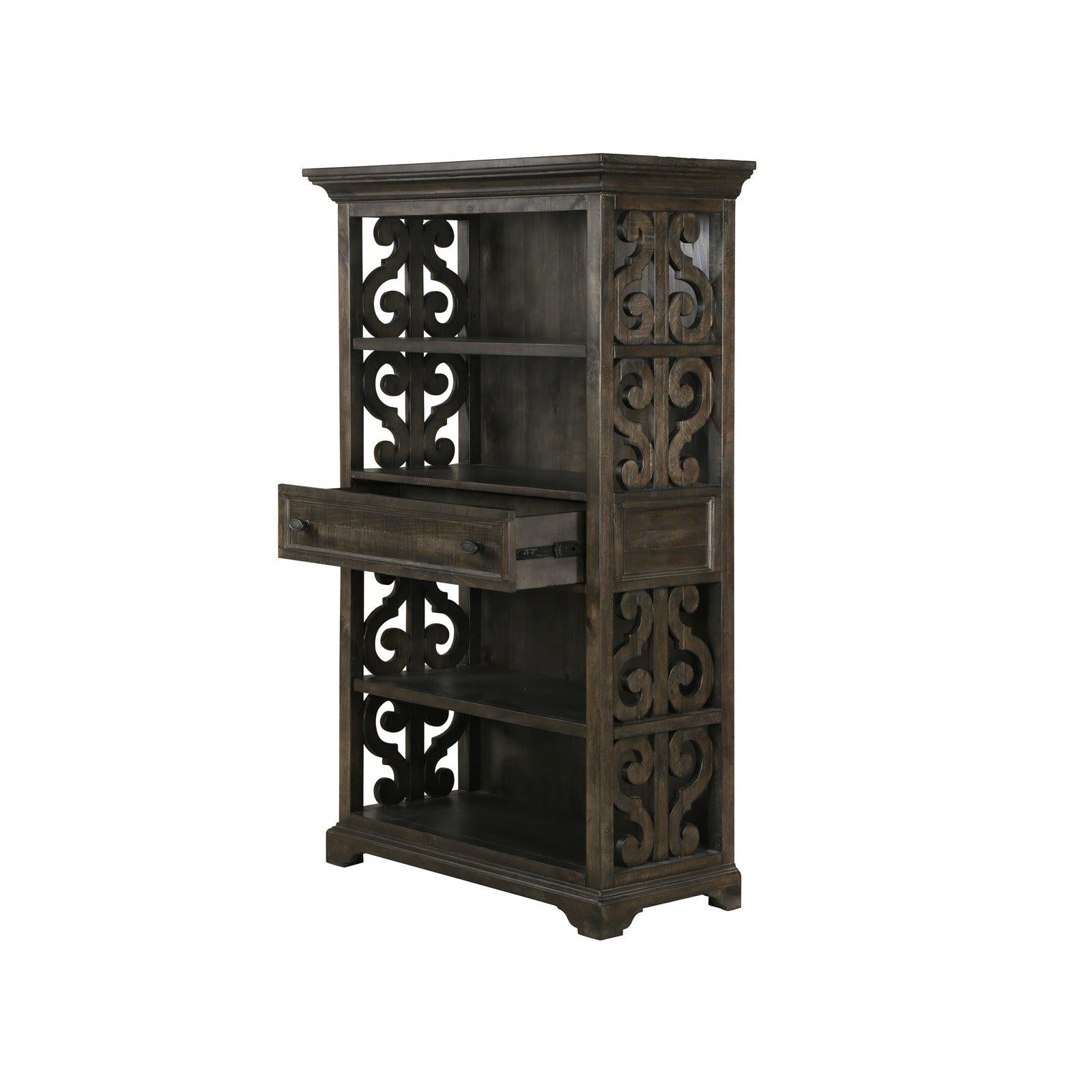 Magnussen Home Bellamy Peppercorn Bookcase