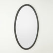 Global Views Oval Mirror Forged Iron
