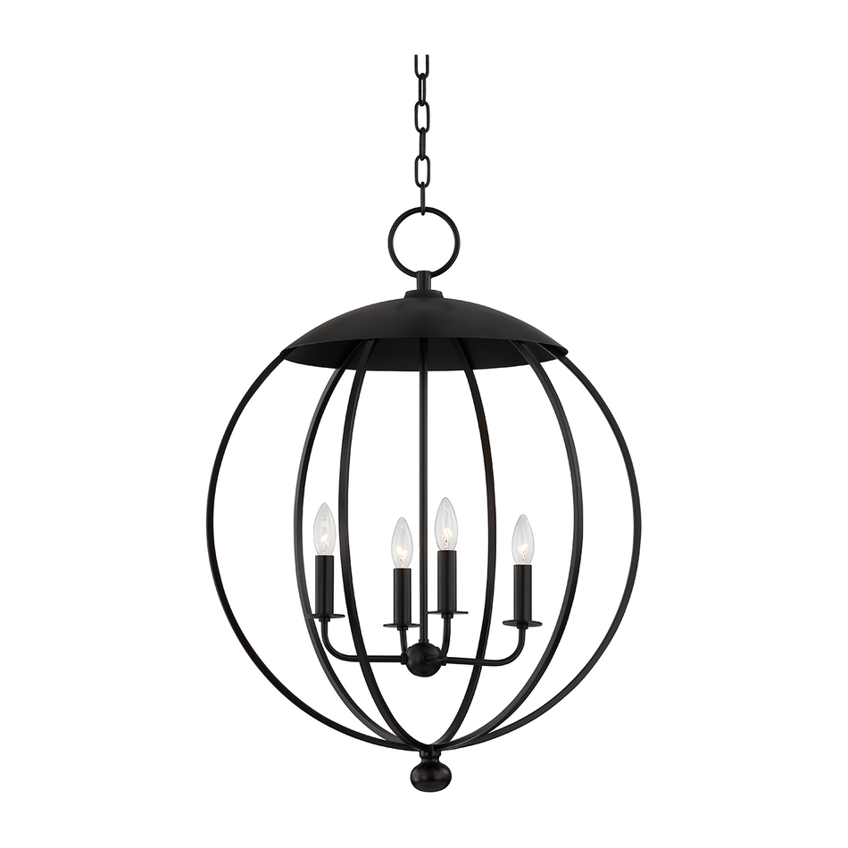 Hudson Valley Lighting Wesley 4 Light 24 inch Lantern Ceiling Light Clearance