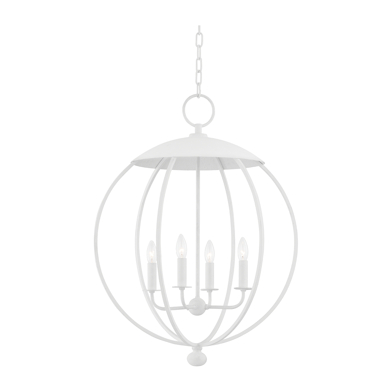 Hudson Valley Lighting Wesley 4 Light 24 inch Lantern Ceiling Light DSC