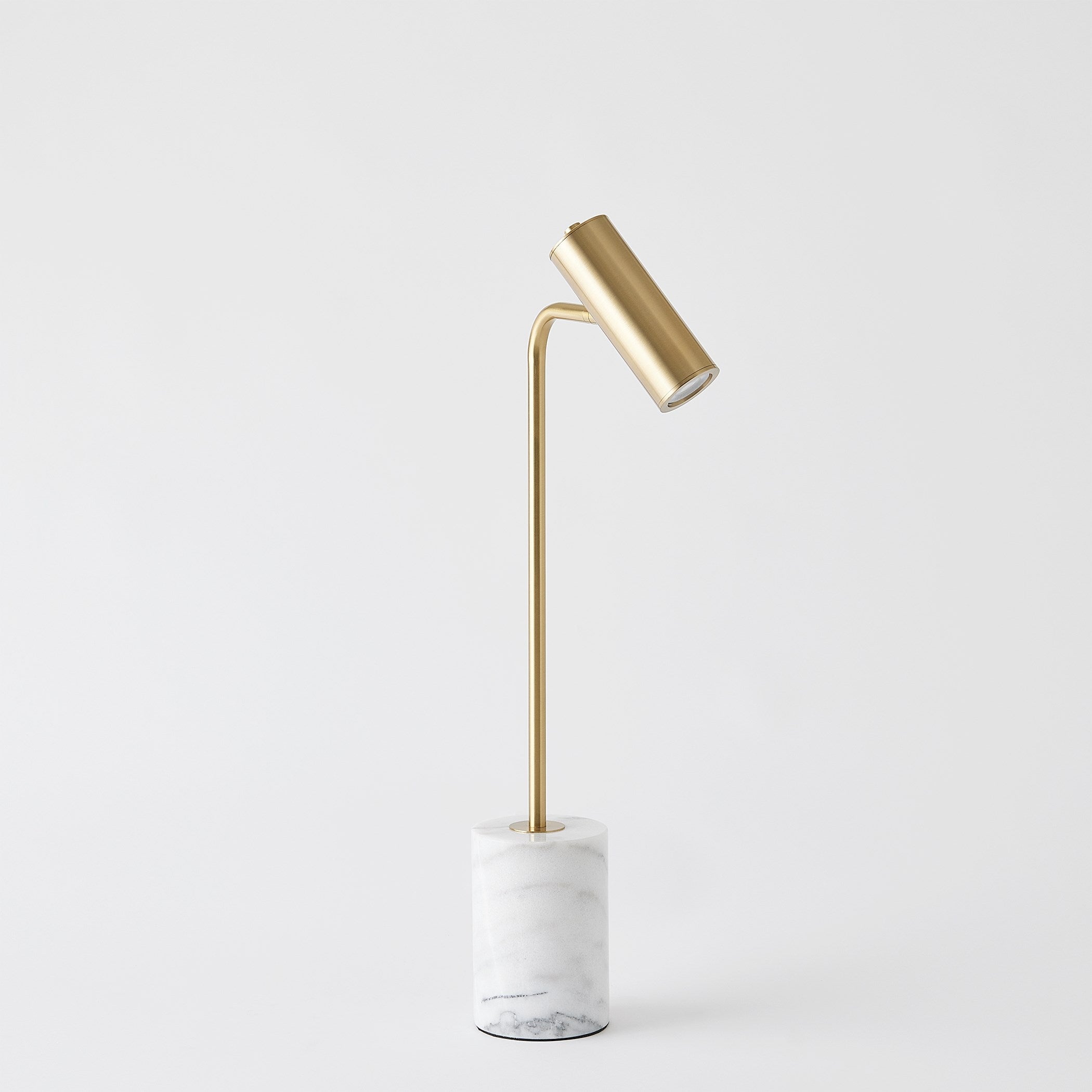 Global Views Brass Spotlight Table Lamp