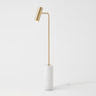 Global Views Spotlight Floor Lamp Brass