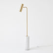 Global Views Spotlight Floor Lamp Brass
