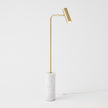 Global Views Spotlight Floor Lamp Brass